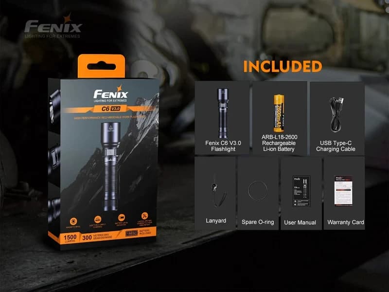 LINTERNA FENIX C6 V3.0