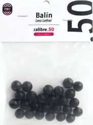 Balin Traumatico .50 Tec 25 uni