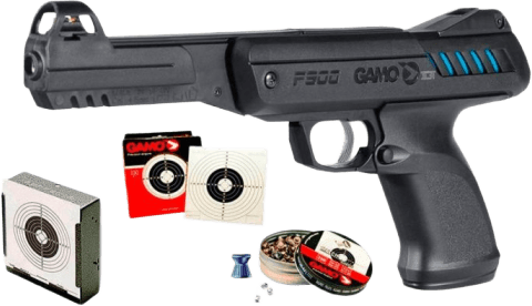 Kit Pistola Gamo P900-IGT+Atrapa Postones + 250 Postones + Target