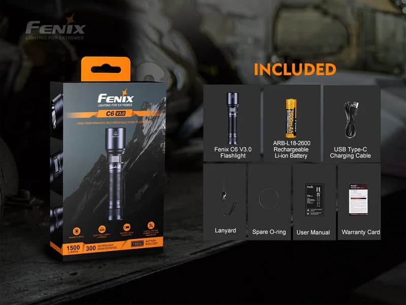 LINTERNA FENIX C6 V3.0