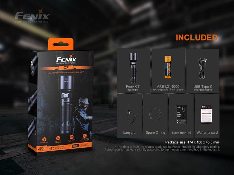 LINTERNA FENIX C7